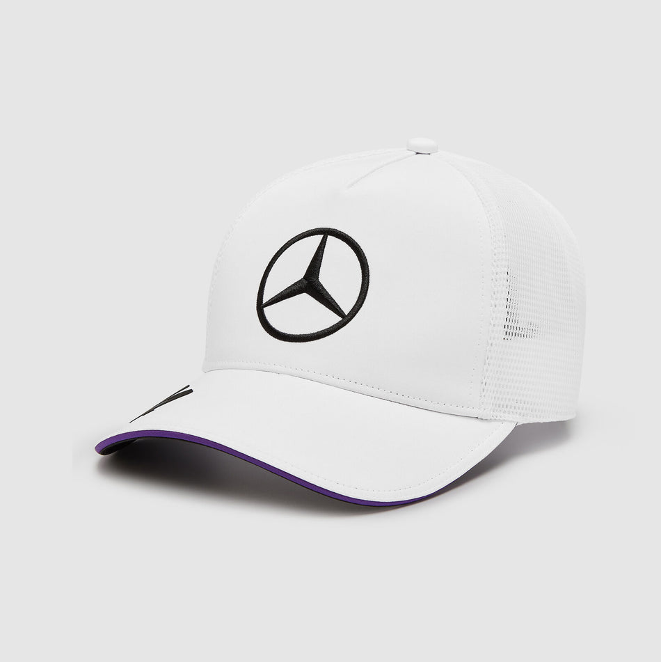 Mercedes AMG Lewis Hamilton Trucker Cap Wit
