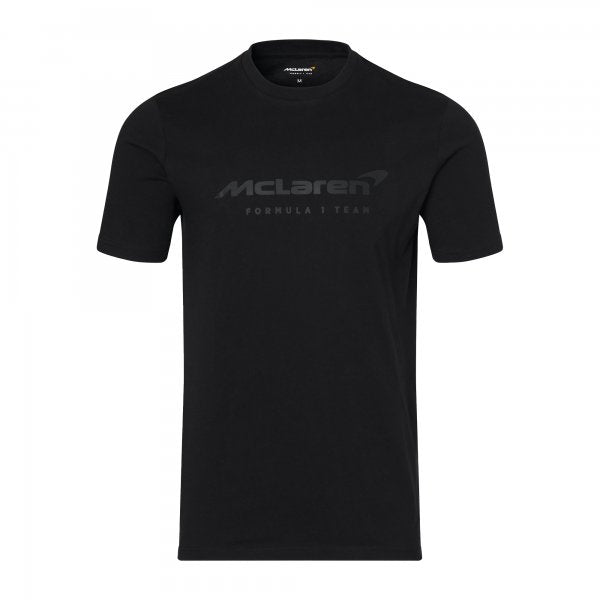 McLaren Core Essential T-Shirt Full Team Logo Black