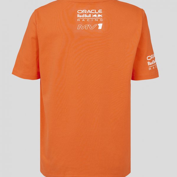 Red Bull Racing Verstappen T-Shirt Exotic Orange KIDS