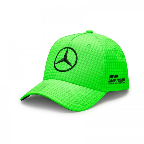 Mercedes AMG Petronas Hamilton Cap Green