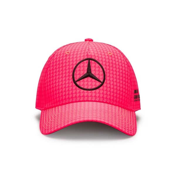 Mercedes AMG Petronas Hamilton Cap Neon Pink