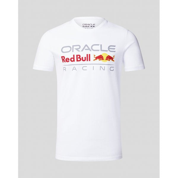 Red Bull Racing Large Logo Tee White Unisex