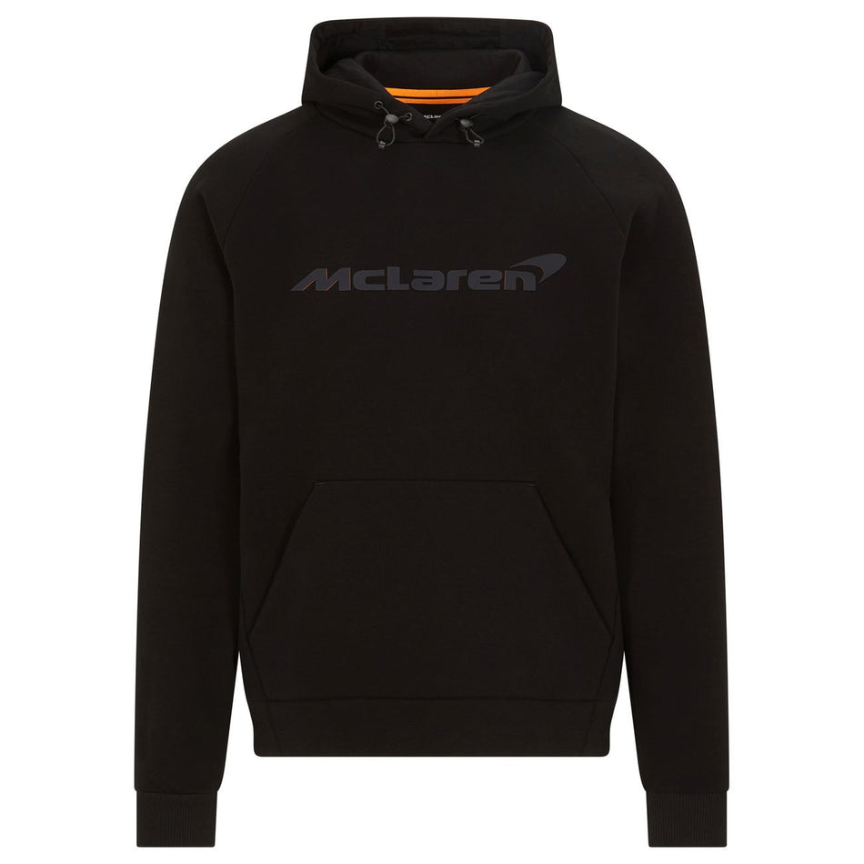 2022 McLaren Core Essential Hoody Full Team Logo PHANTOM