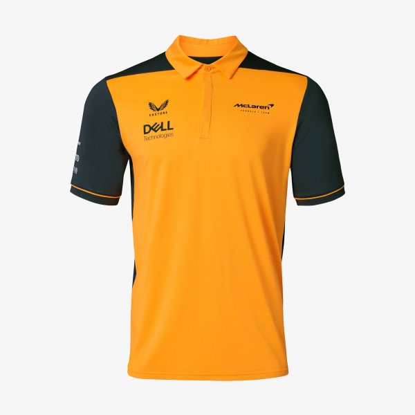 2022 McLaren Team Polo Shirt AUTUMN GLORY