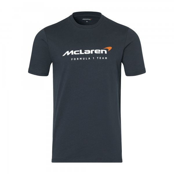 2022 McLaren Core Essential T-Shirt Full Team Logo PHANTOM